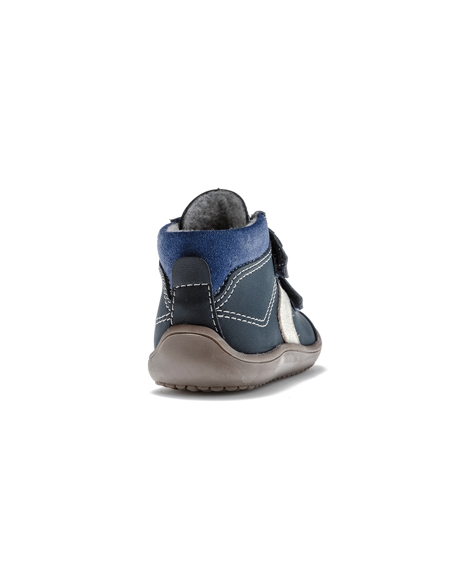Botas de Bebés Pablosky com Velcro Azul-7