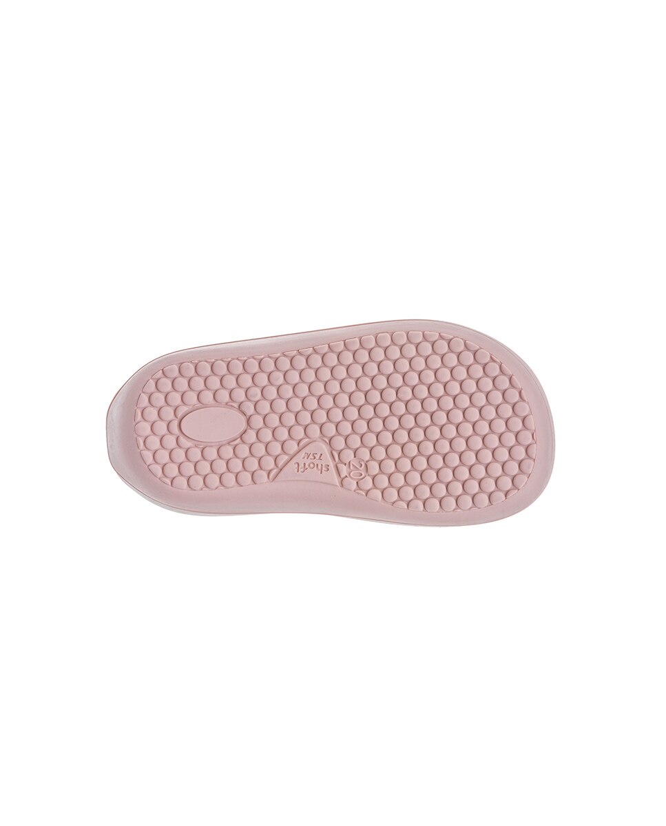 Botas para Bebés Pablosky de Pele com Velcro Rosa-3