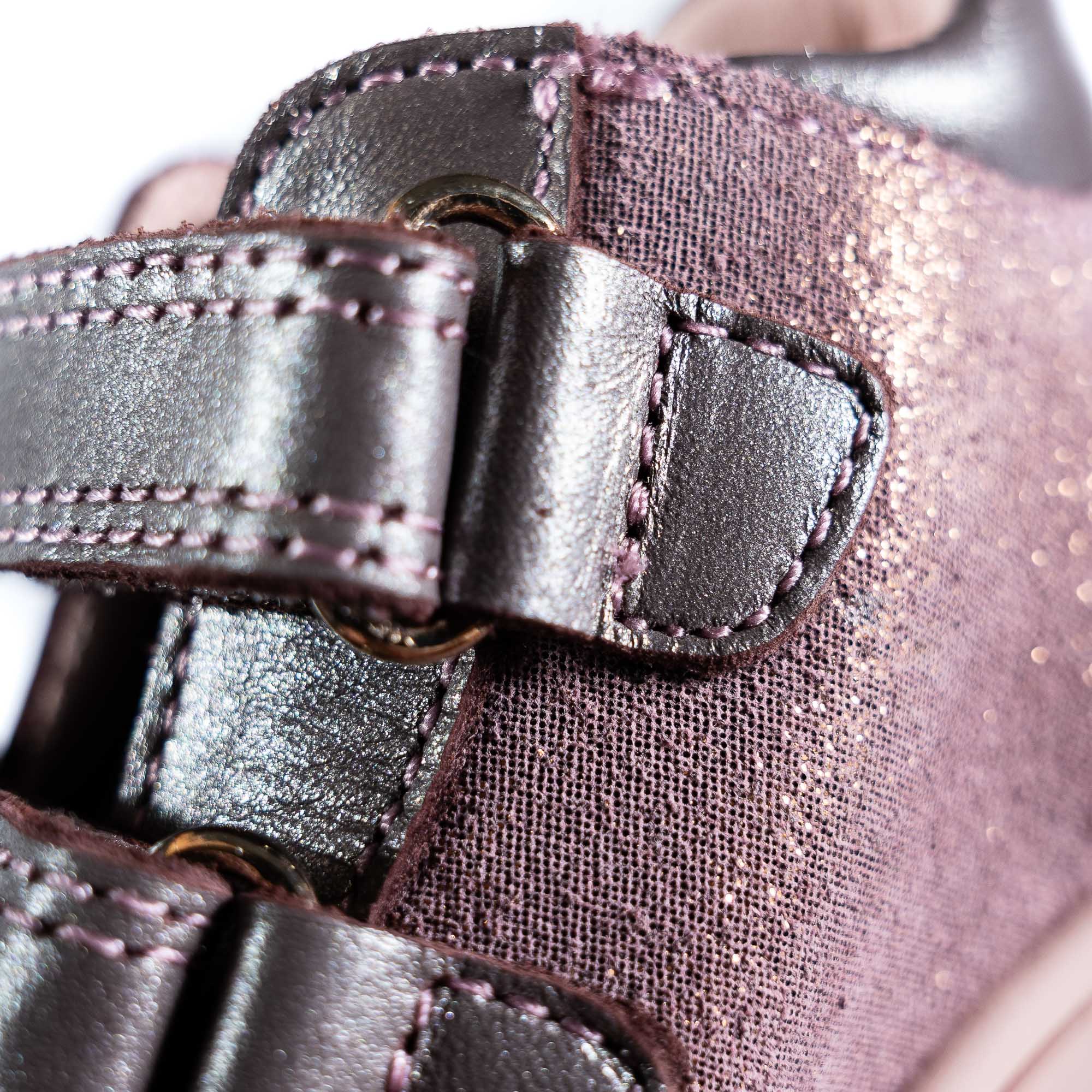Botas para Bebés Pablosky de Pele com Velcro Roxo-6