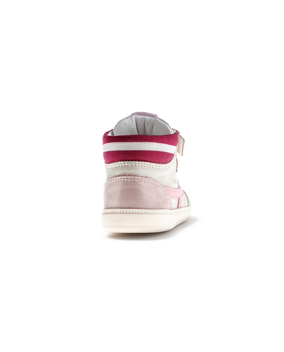 Sapatilhas Infantil Pablosky com Velcro Rosa-7
