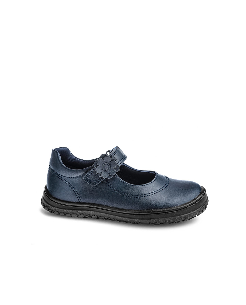 Merceditas Têxteis com Velcro Azul-1