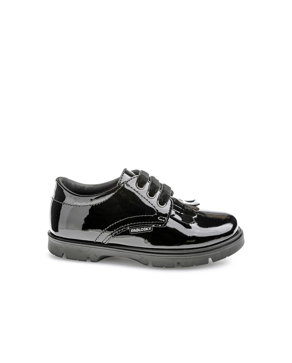 Mocassins com Atacadores Pretos-1