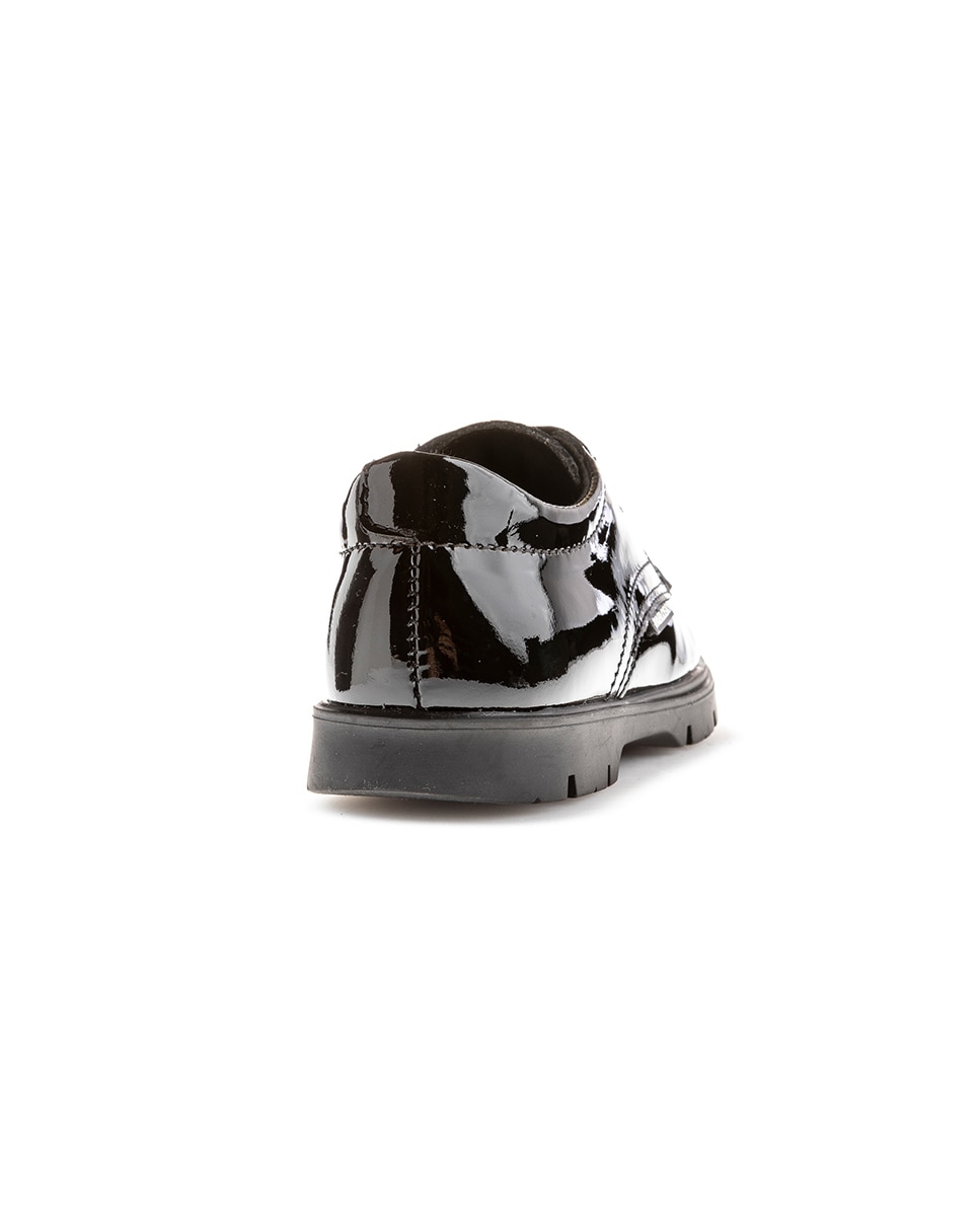 Mocassins com Atacadores Pretos-5