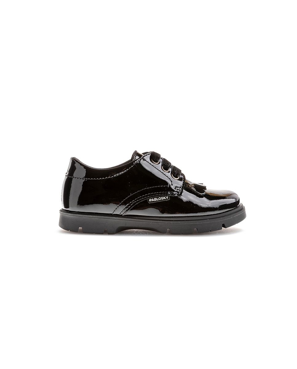 Mocassins com Atacadores Pretos-7