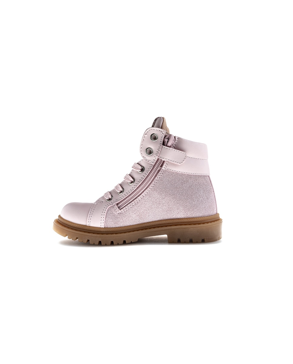Botins Pablosky com Atacadores Rosa-6