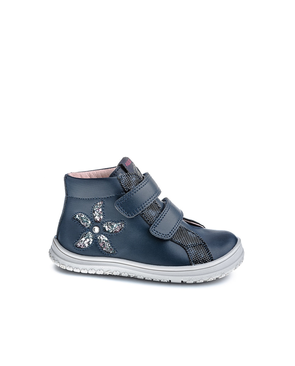 Botins Pablosky Têxteis com Velcro Azul-1
