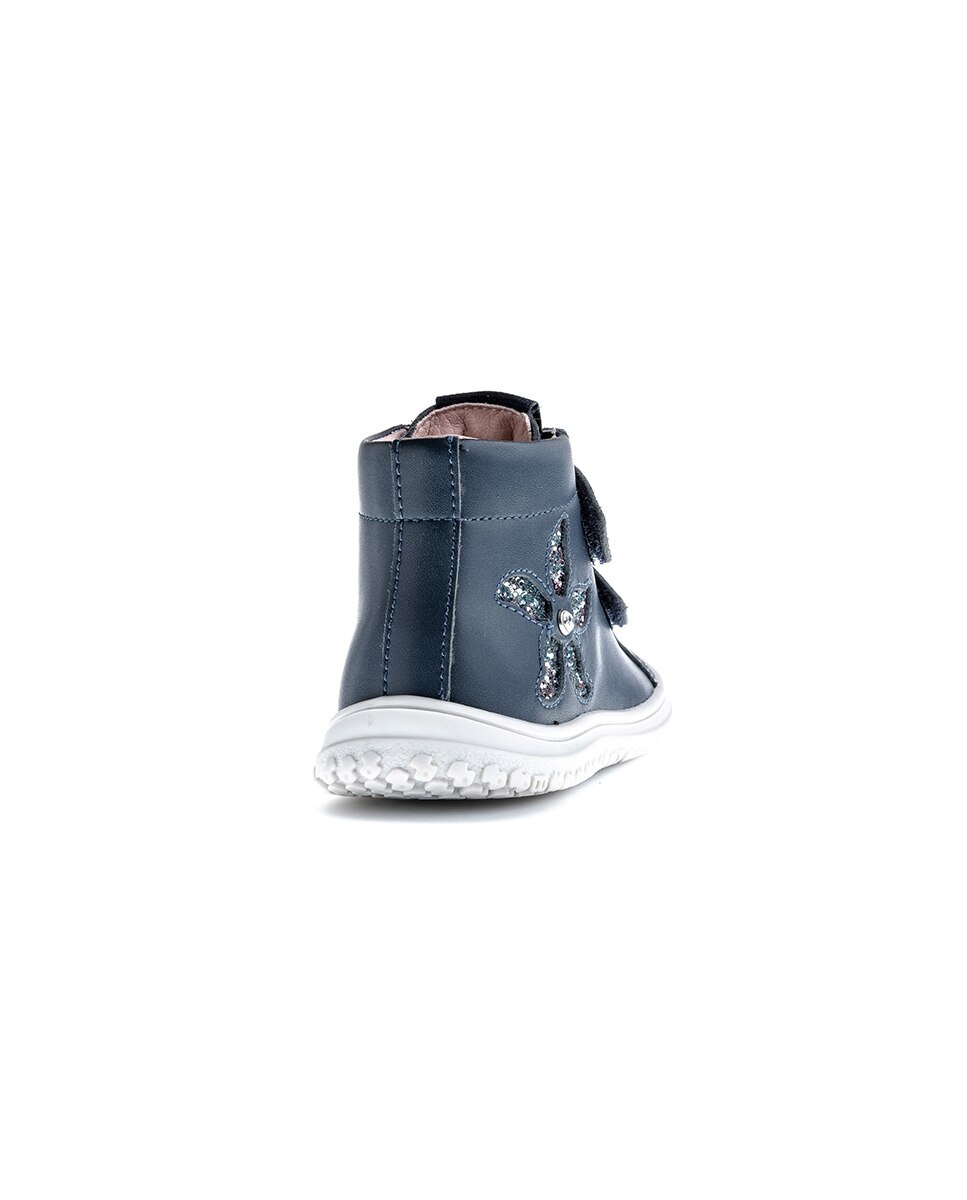 Botins Pablosky Têxteis com Velcro Azul-7