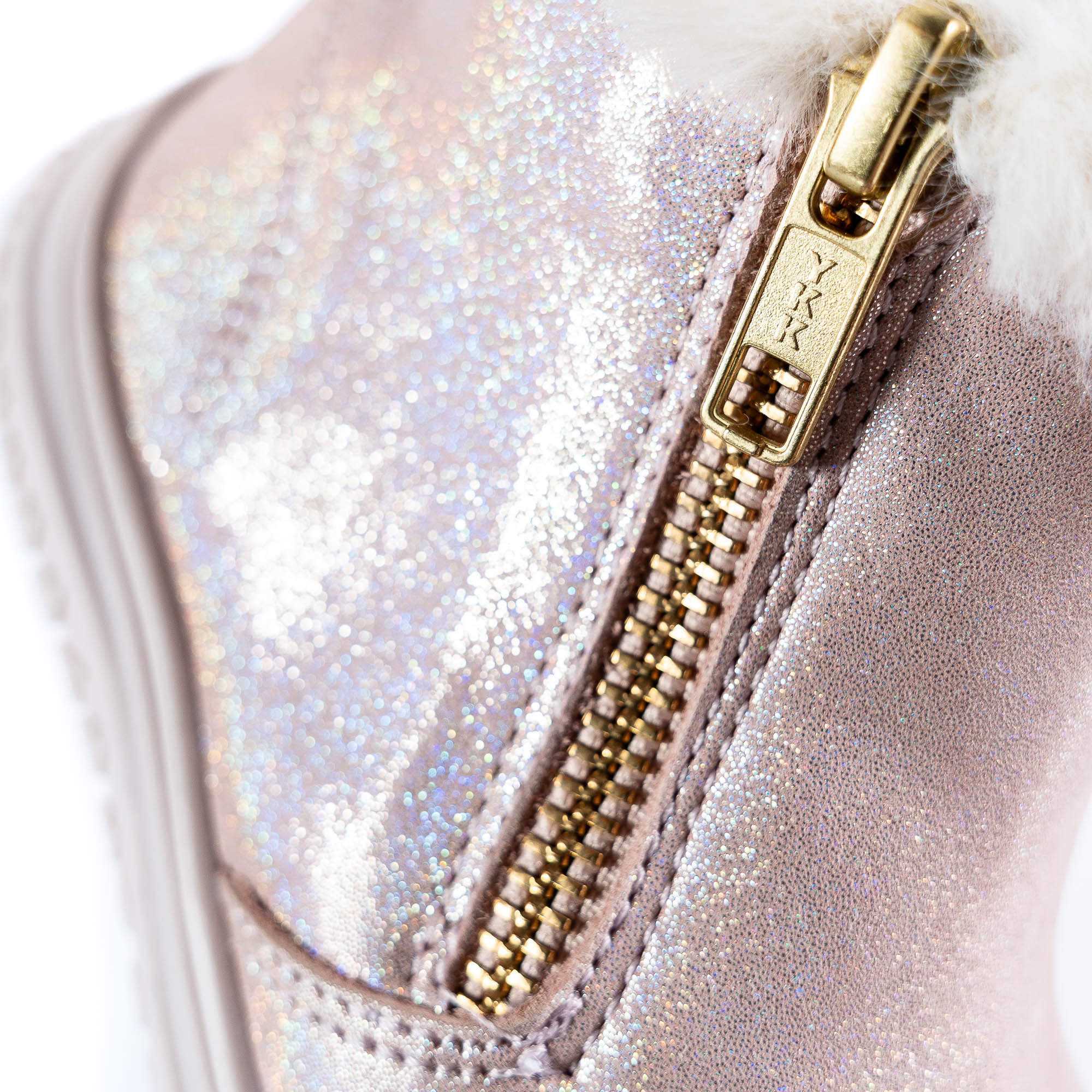 Botins Pablosky de Pele com Fecho Zip Rosa-6