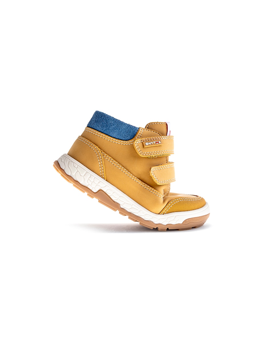 Botas Infantil Pablosky com Velcro Amarelo-4