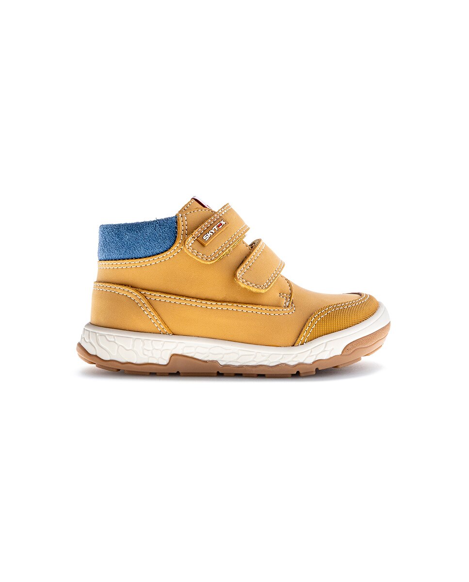 Botas Infantil Pablosky com Velcro Amarelo-5