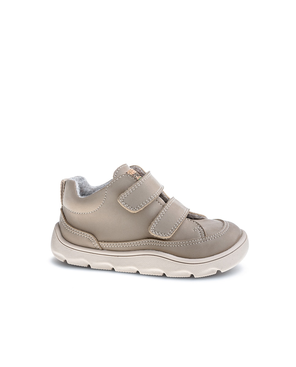 Botins Pablosky com Velcro Bege-1