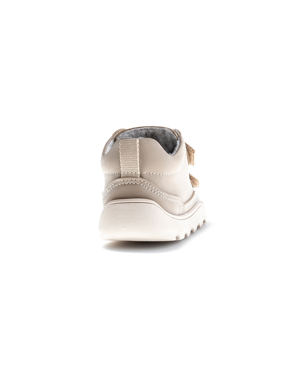Botins Pablosky com Velcro Bege-7