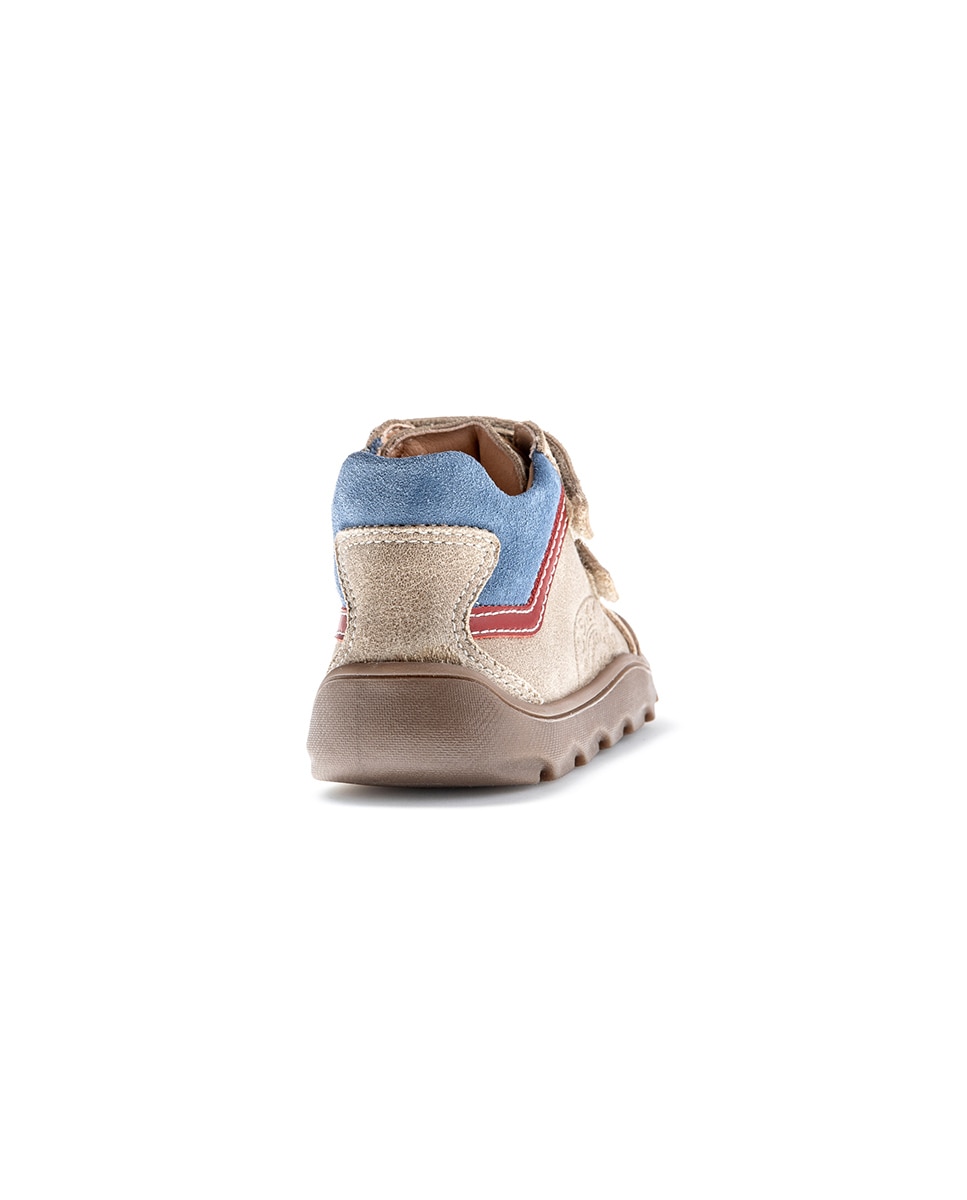 Botas Infantil Pablosky com Velcro Bege-7