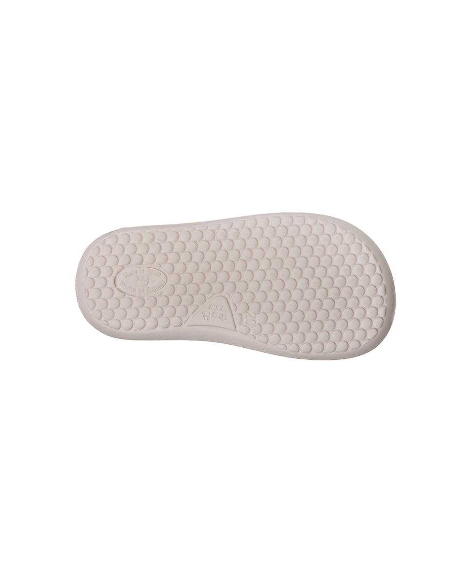 Merceditas para Bebé Barefoot com Velcro Prata-4