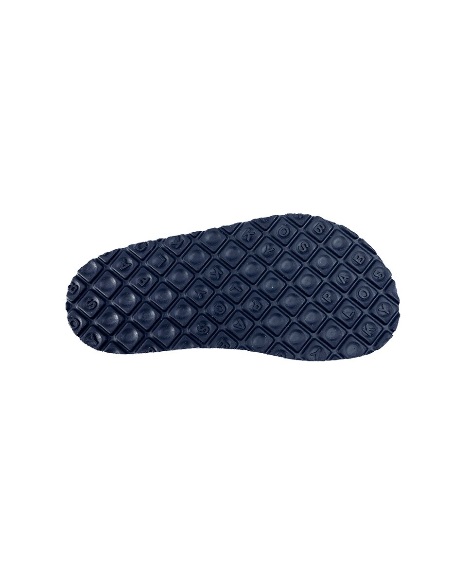 Sandálias Abertas Infantil com Velcro Azul-marinho-4