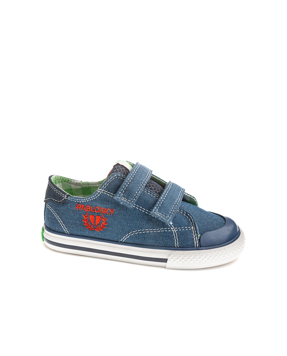 Imagem 0 de Sapatilhas de Lona Infantil Barefoot com Velcro