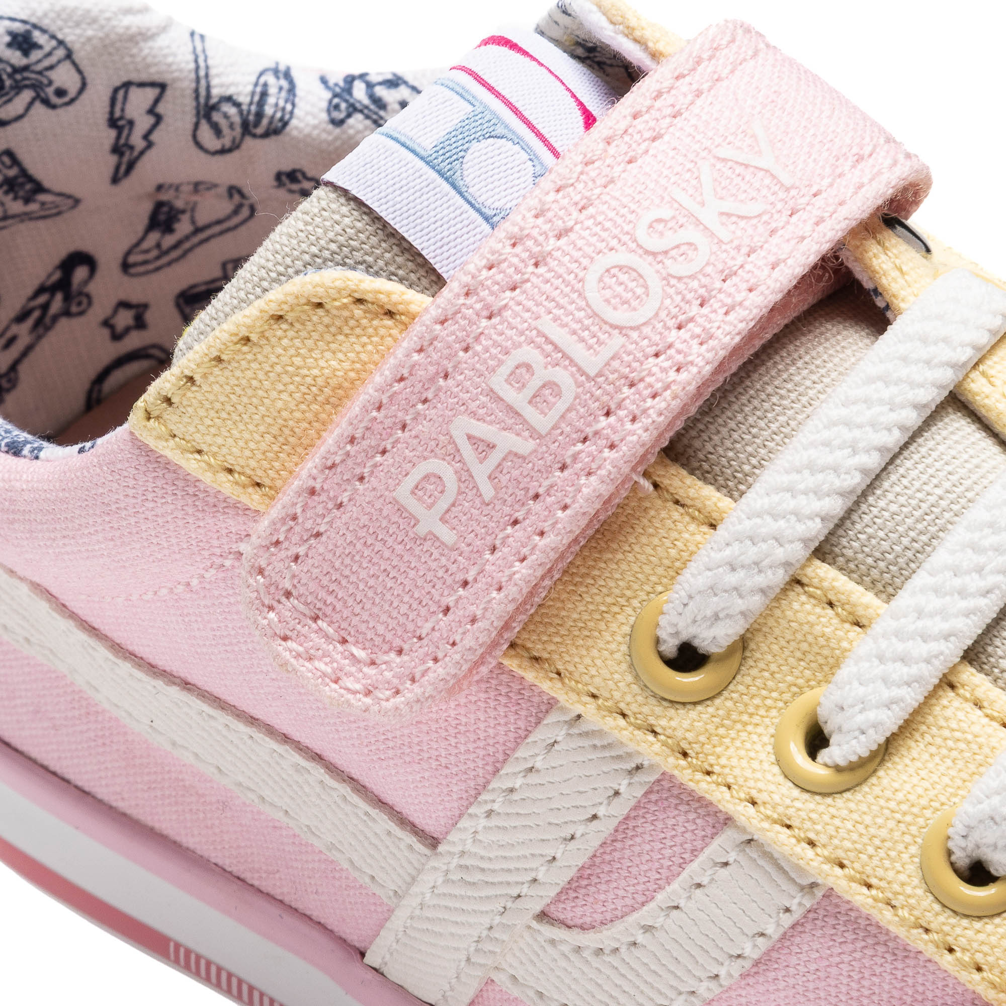 Sapatilhas Casual Rosa-3