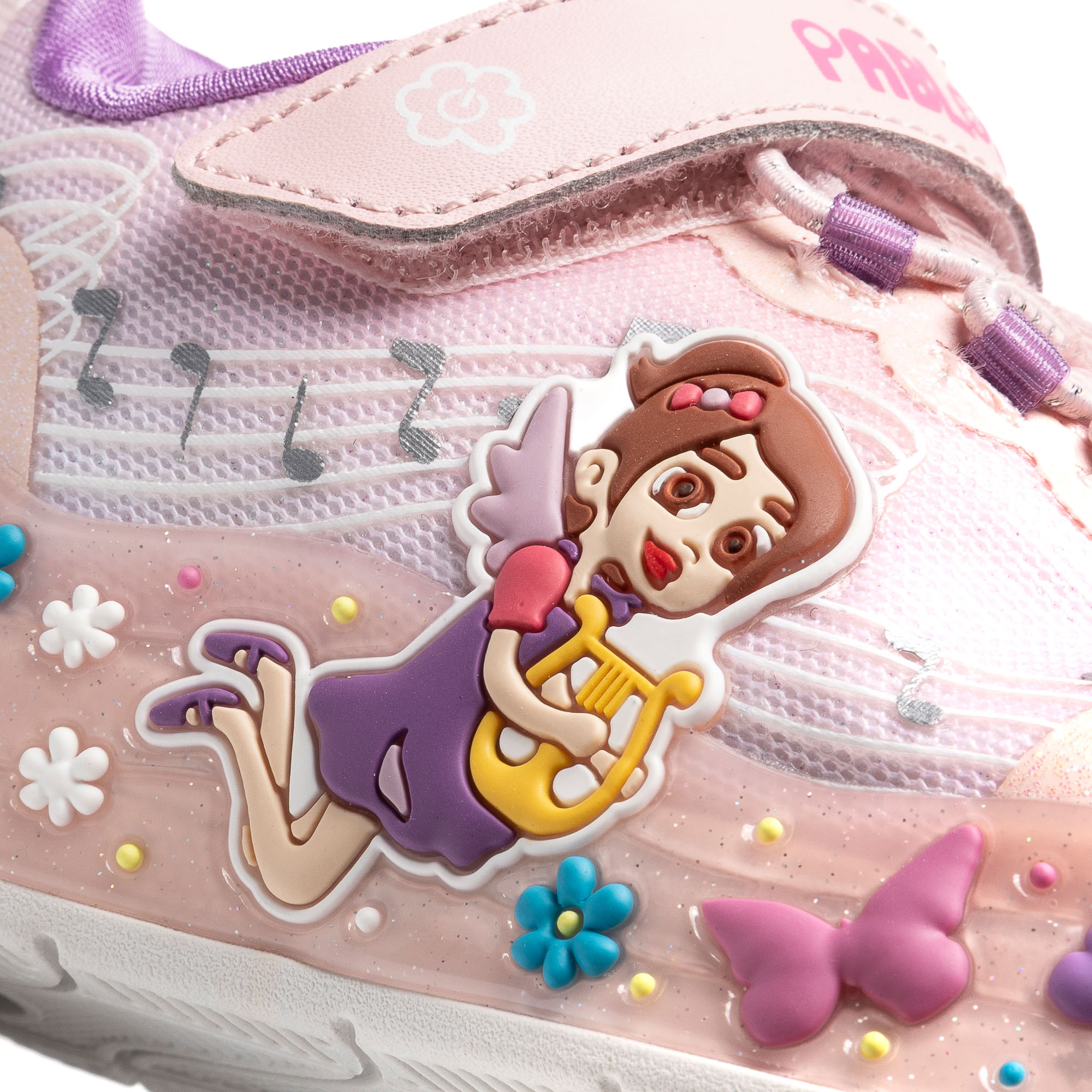 Sapatilhas Desportivas Pablosky com Velcro Rosa-2
