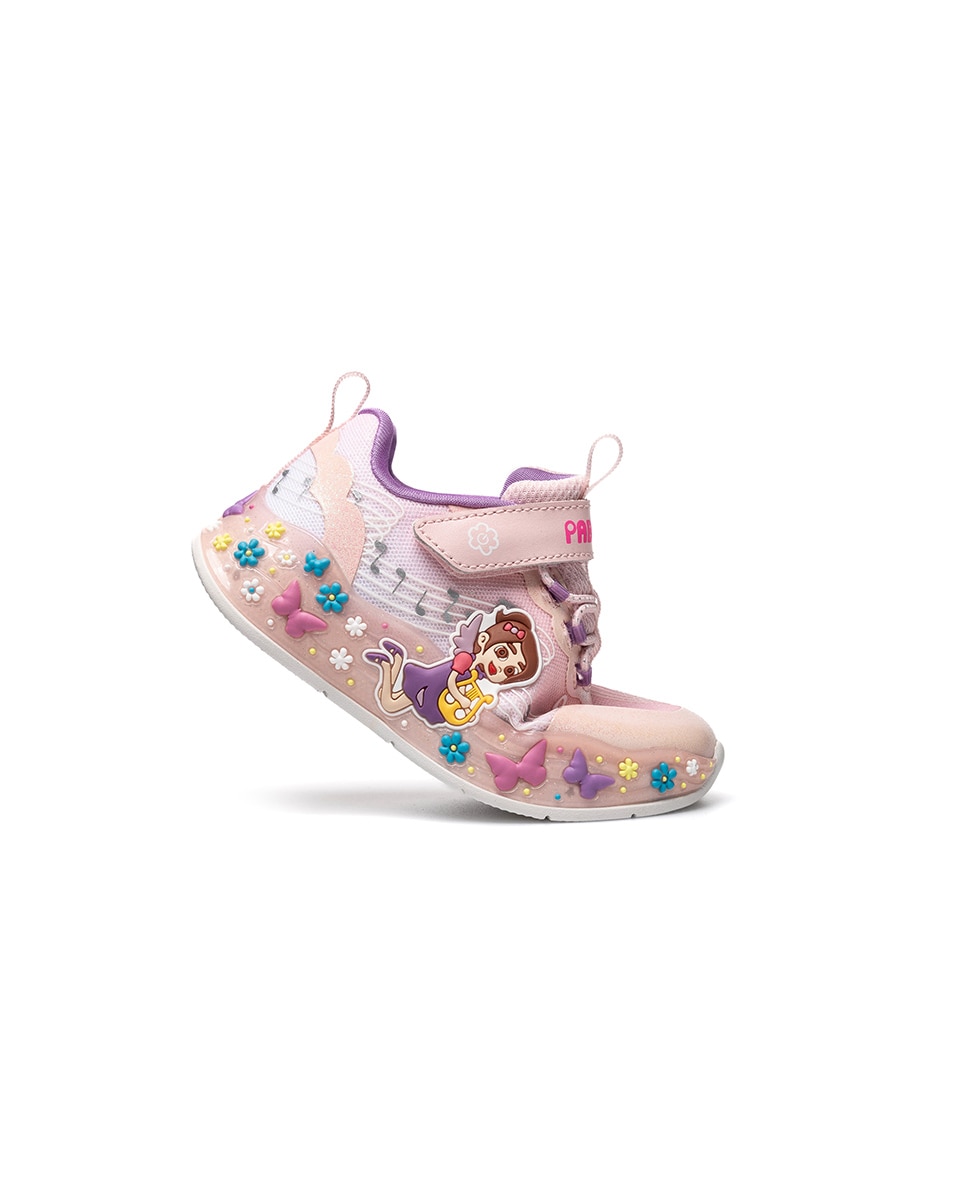 Sapatilhas Desportivas Pablosky com Velcro Rosa-5