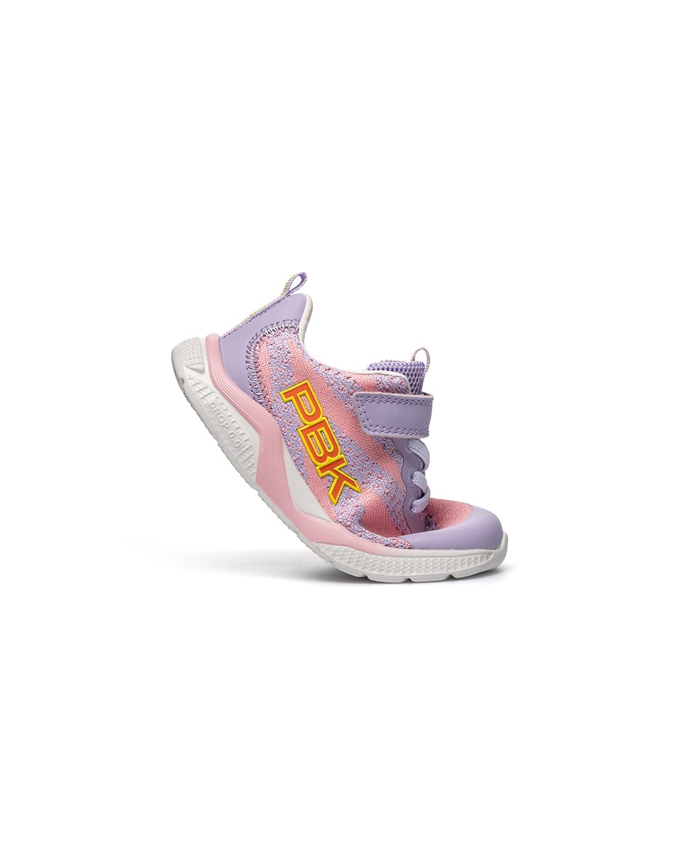 Sapatilhas Desportivas Barefoot com Velcro Pablosky Rosa-claro-7