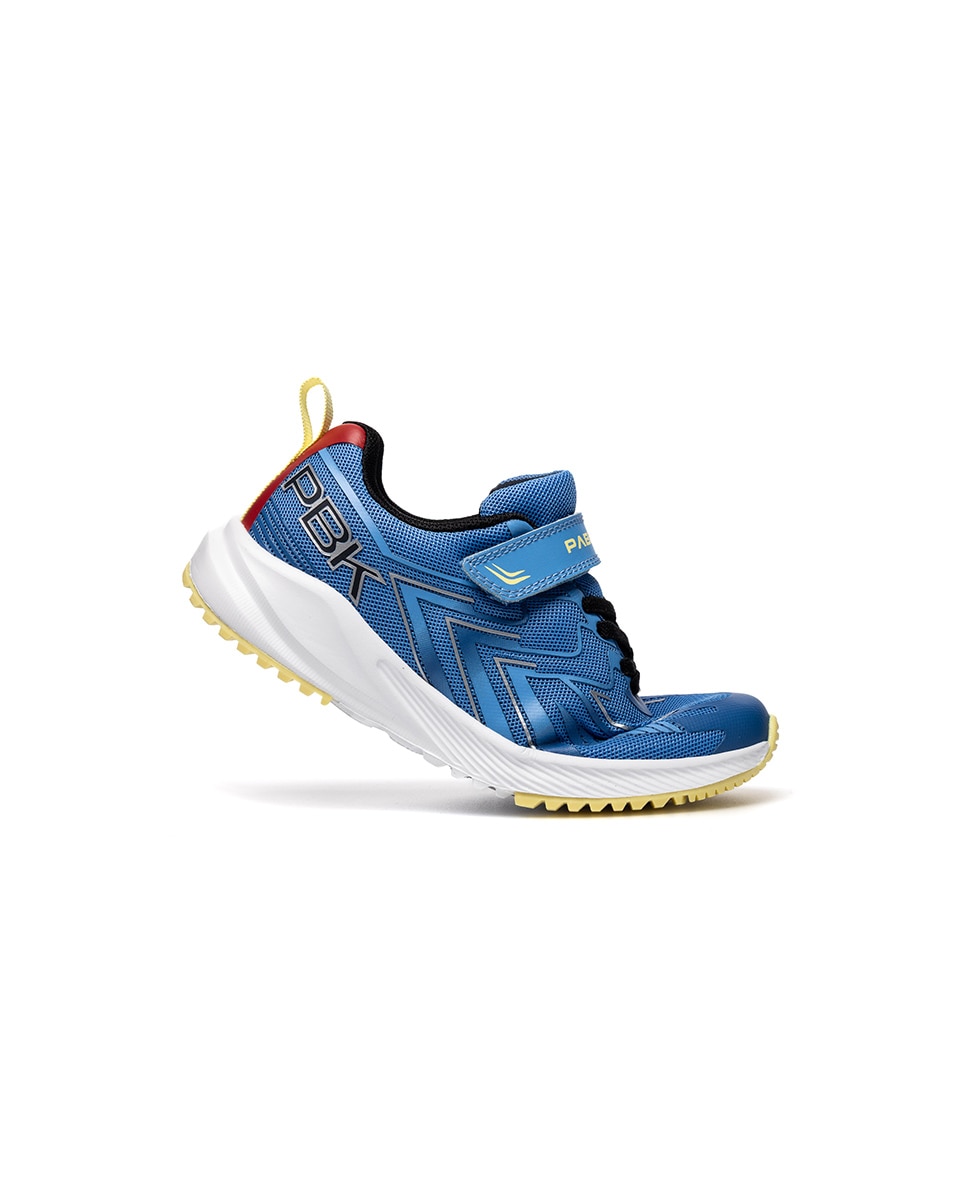 Sapatilhas Desportivas Infantil Pablosky com Velcro Azul-6