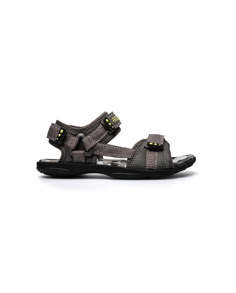 Sandálias Abertas Infantil com Velcro Preto-7