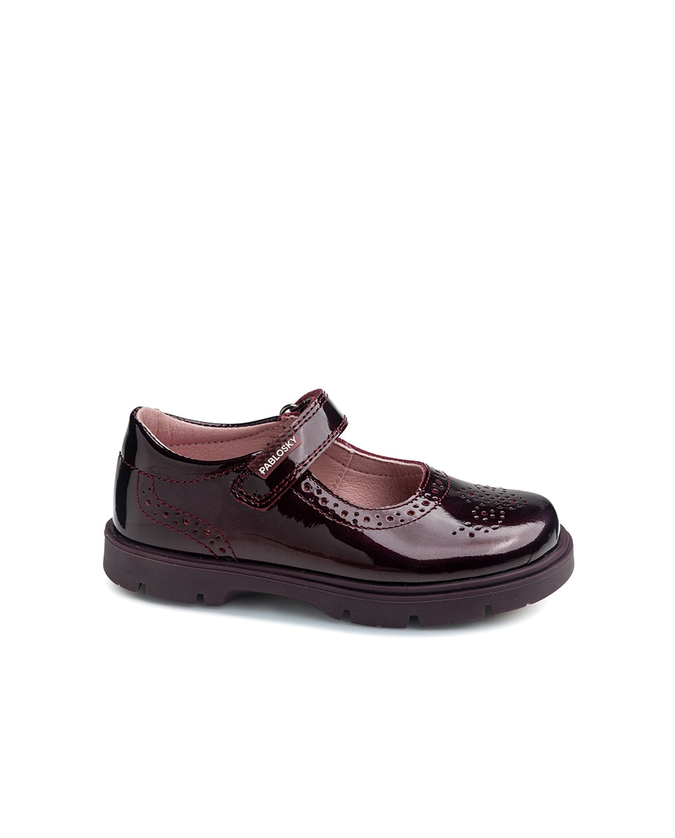 Sabrinas com Fecho Aderente Roxo-1