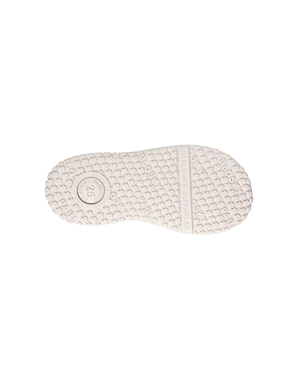 Botins Infantil Pablosky Barefoot com Fecho Zip Natural-4