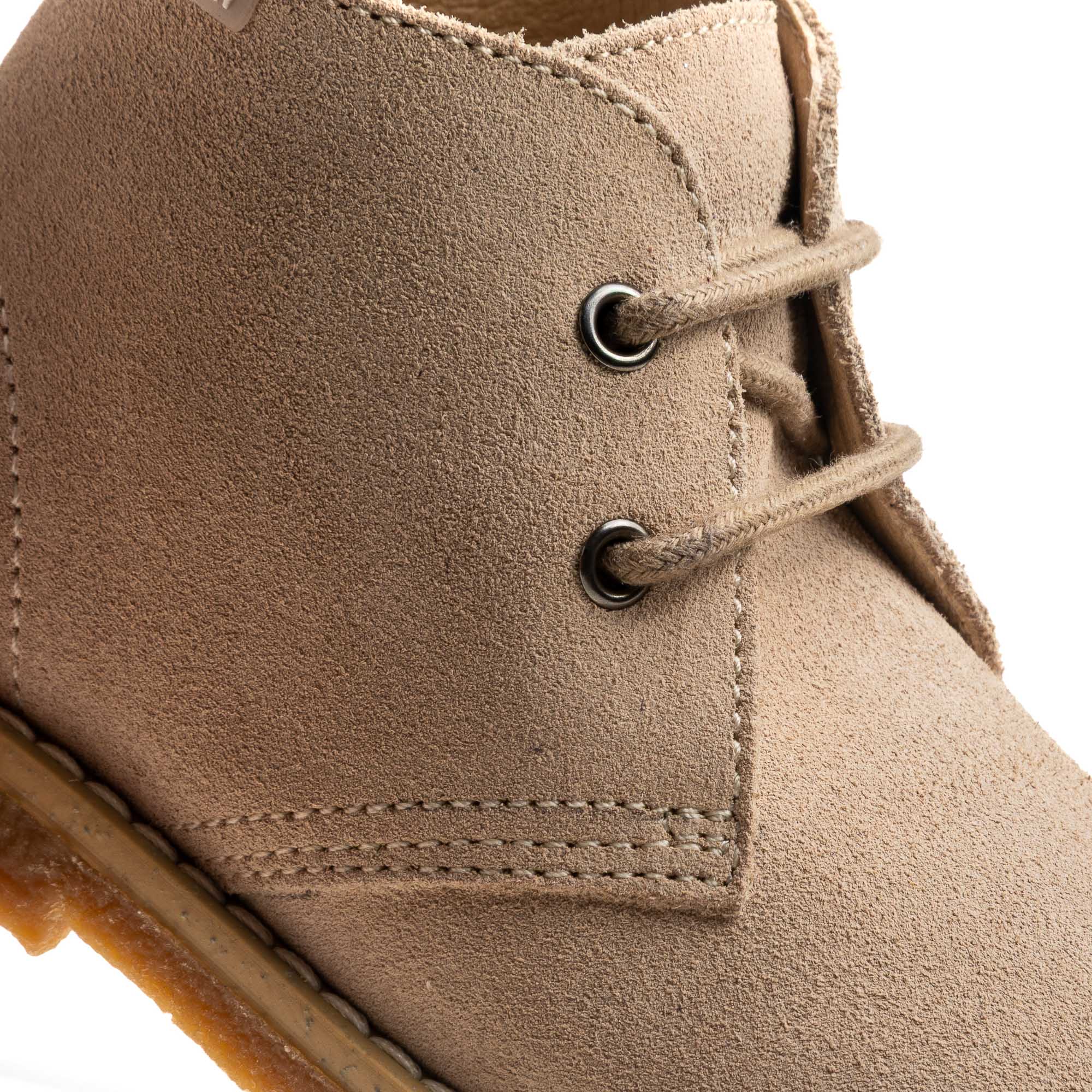 Botas Infantil Pablosky de Pele com Atacadores Natural-3