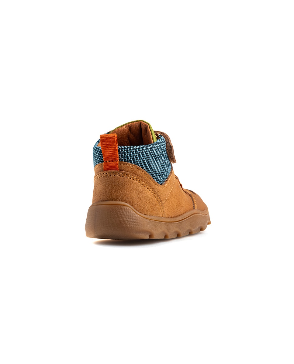 Botas Infantil Pablosky Barefoot com Velcro Natural-7