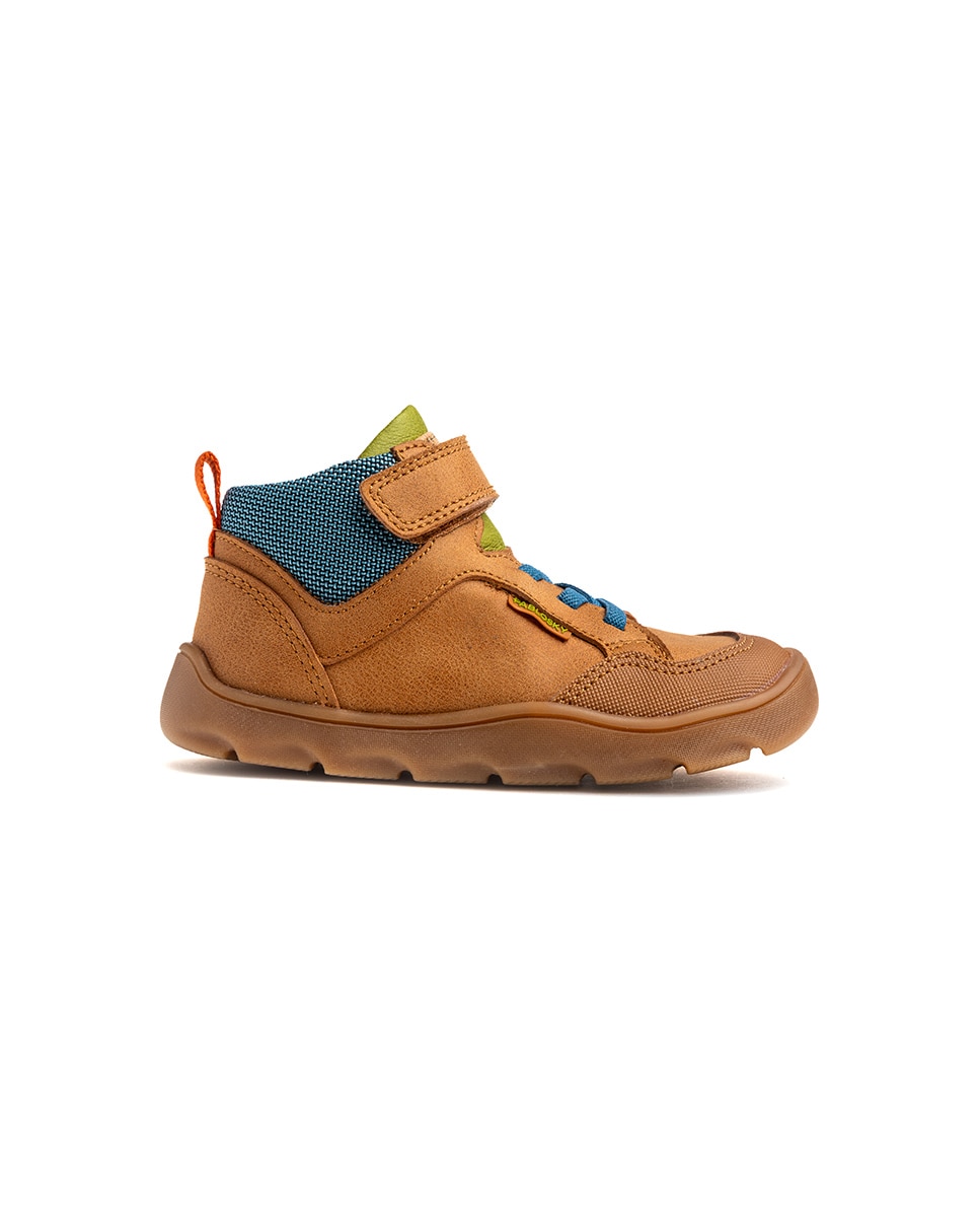 Botas Infantil Pablosky Barefoot com Velcro Natural-9