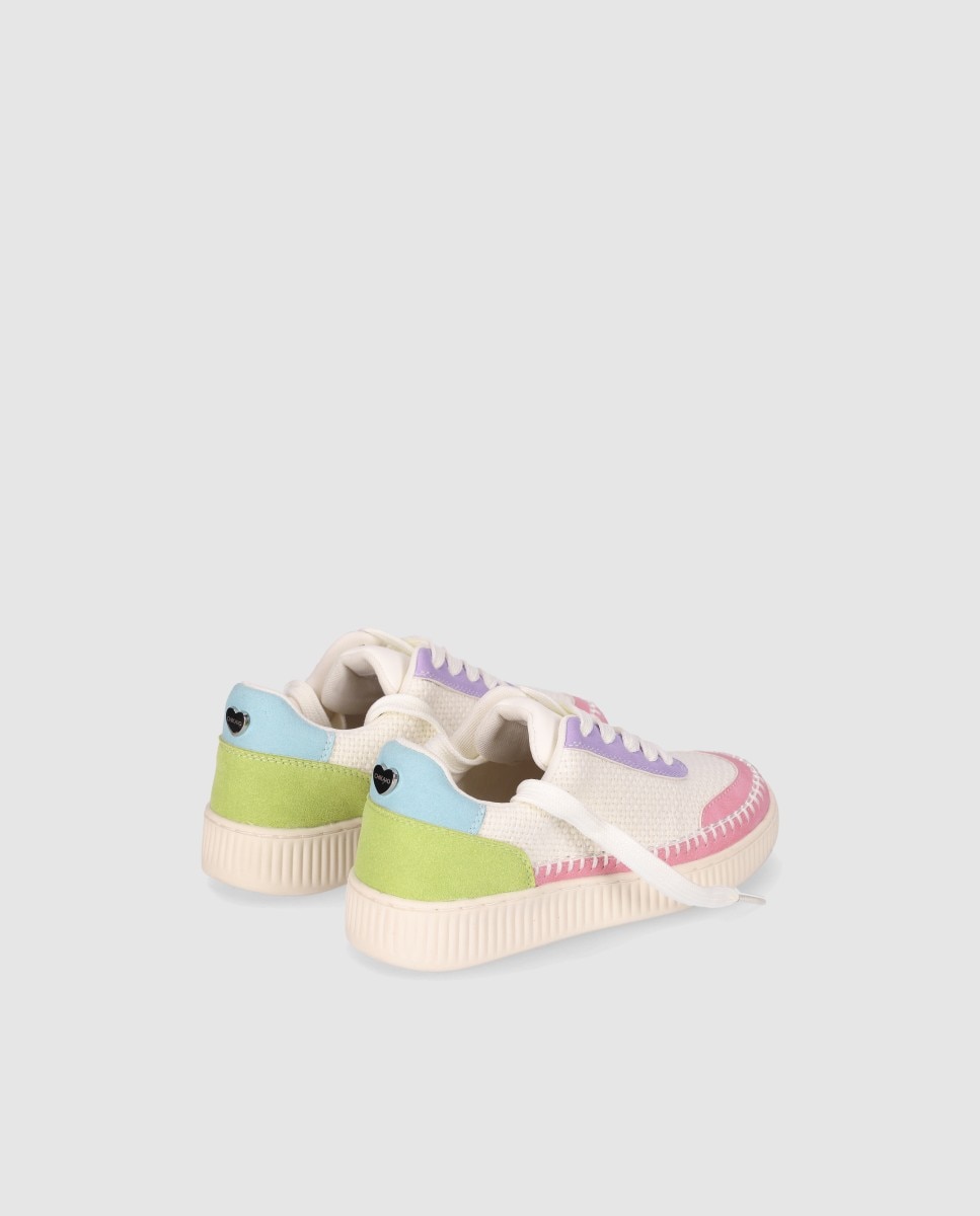 Sapatilhas Desportivas com Atacadores e Combinação de Materiais Chika10 Kids Multicolor-3