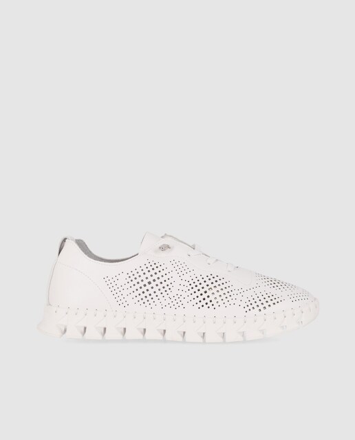 Imagem 0 de Sapatos de Pele com Atacadores Transpiráveis e Fecho Elástico