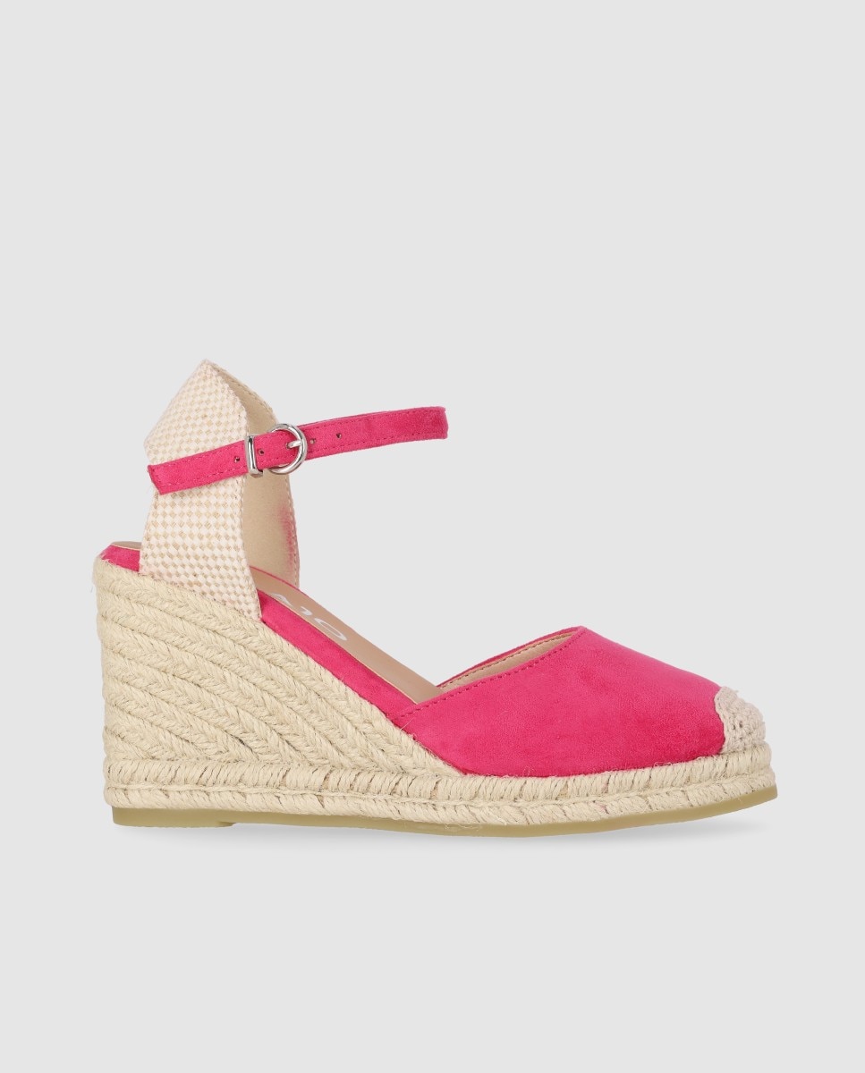 Imagem 0 de Alpercatas de Cunha com Biqueira Redonda e Fecho de Fivela