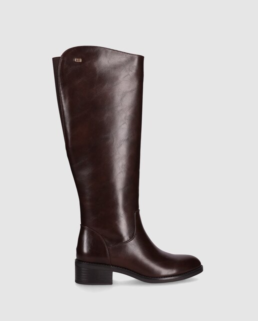 Imagem 0 de Botas com Fecho Zip e Cano Alto