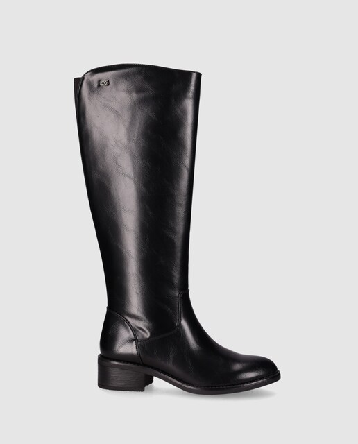 Imagem 0 de Botas com Fecho Zip e Cano Alto