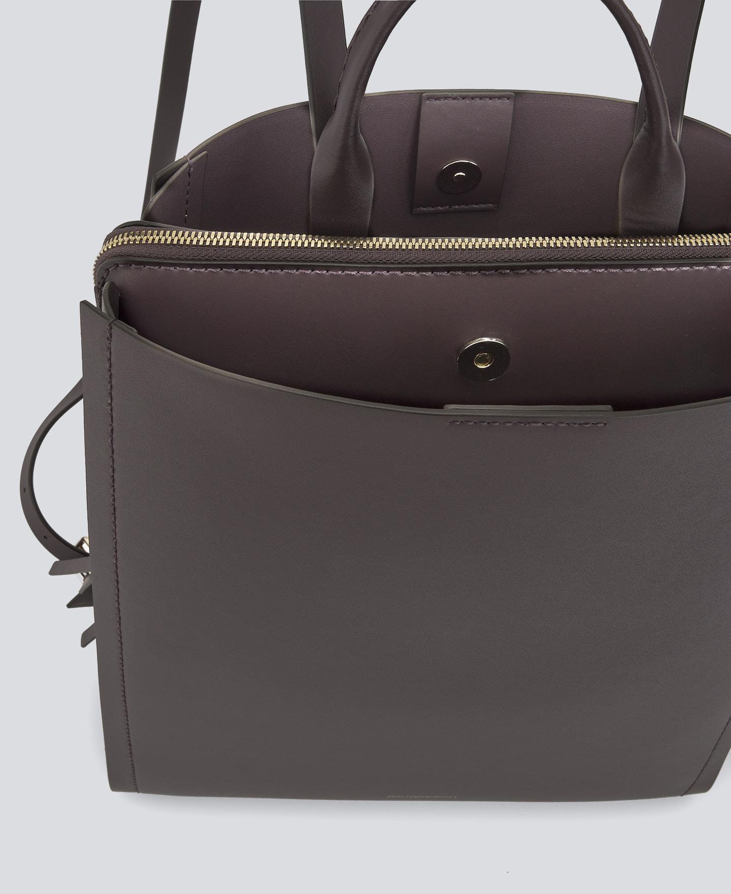 Mochila Adolfo Domínguez em Pele 100% - Taupe Taupe-3