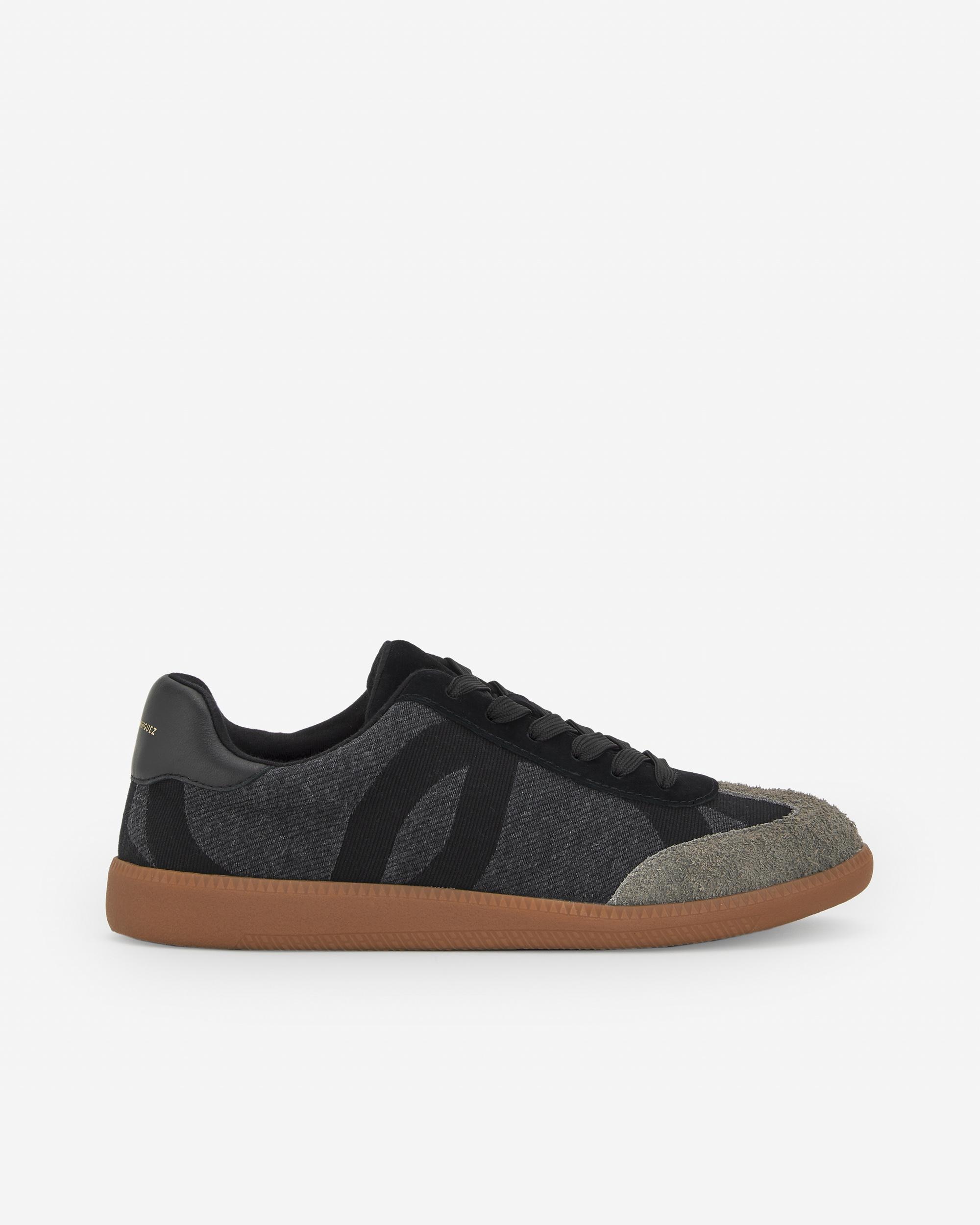 Sapatilhas Desportivas Estampadas - Preto Preto-1