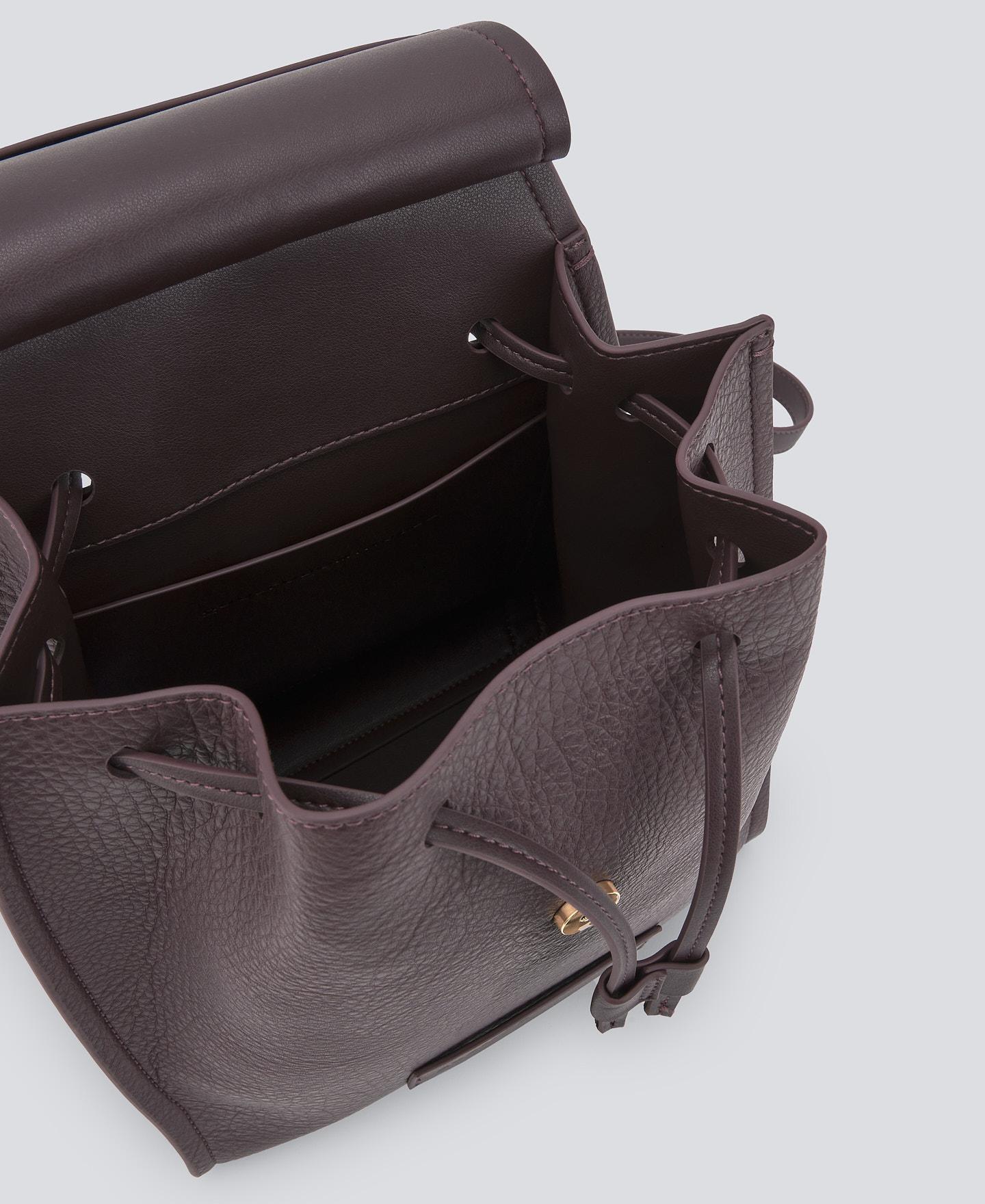 Mochila de Material Reciclado em Textura Grão Castanho-escuro-2