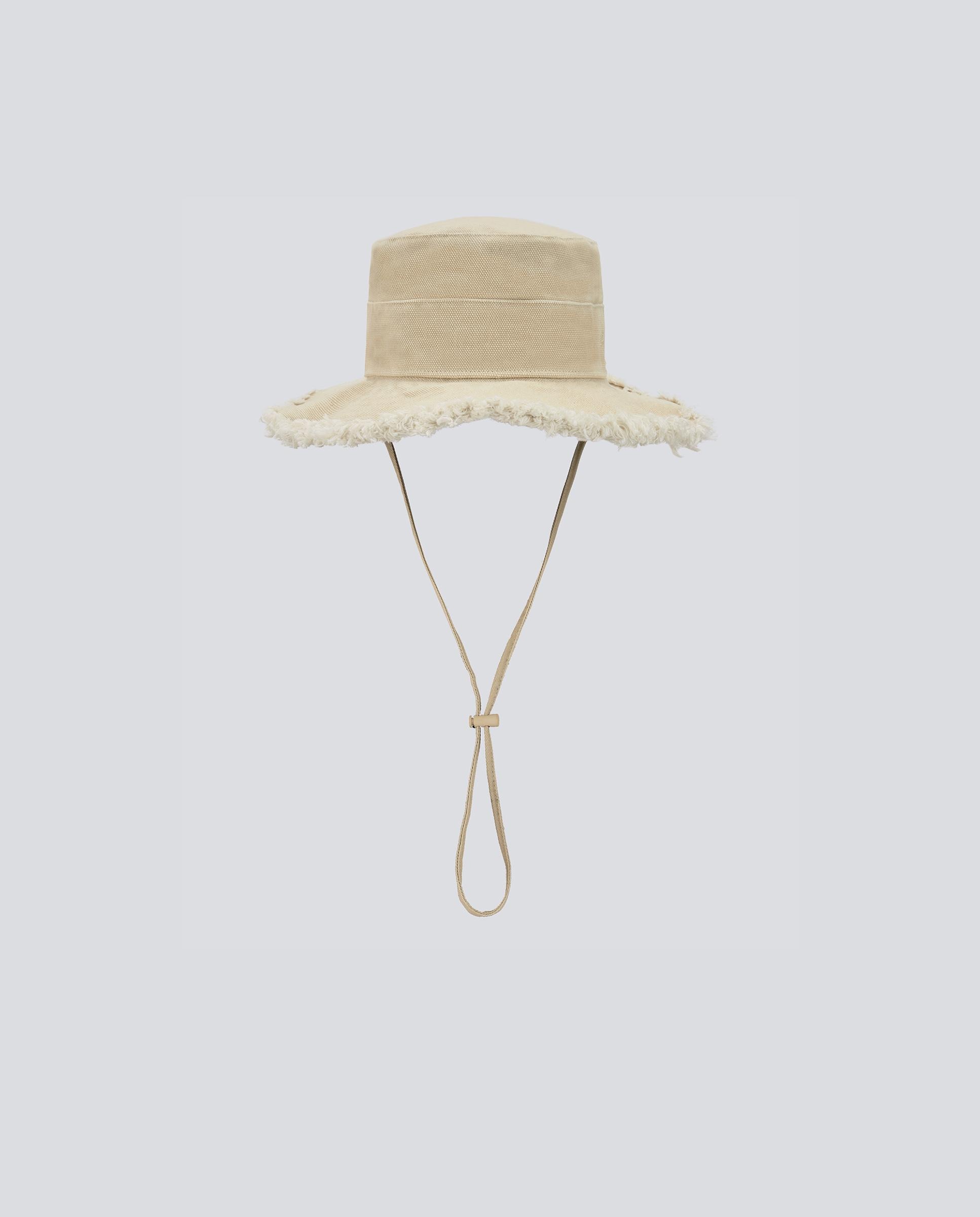 Gorro Ajustável em Bege Bege-1