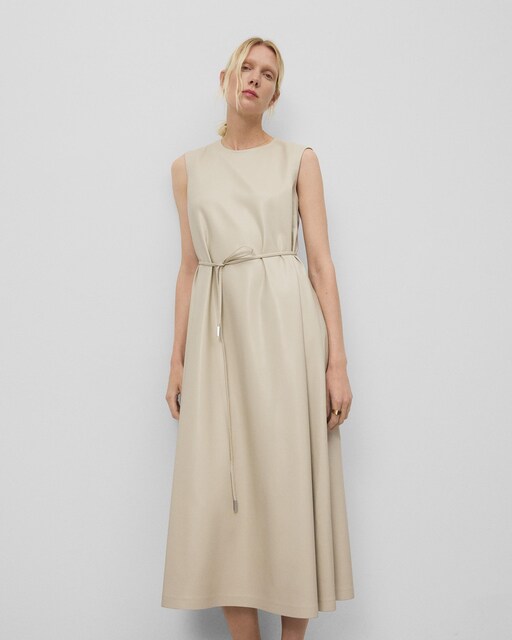 Imagem 0 de Vestido Midi com Fecho Zip