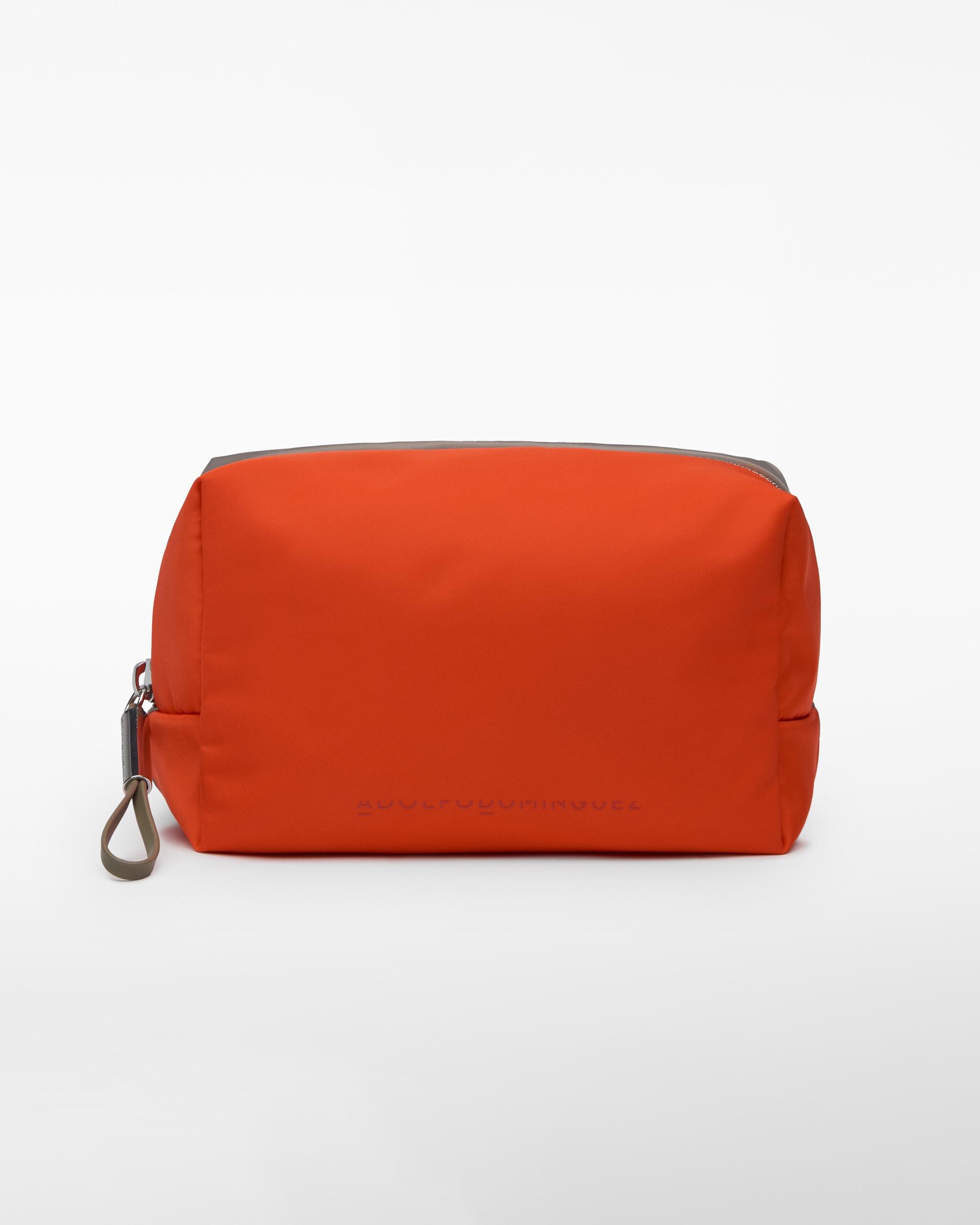 Necessaire Retangular Grande Laranja-1