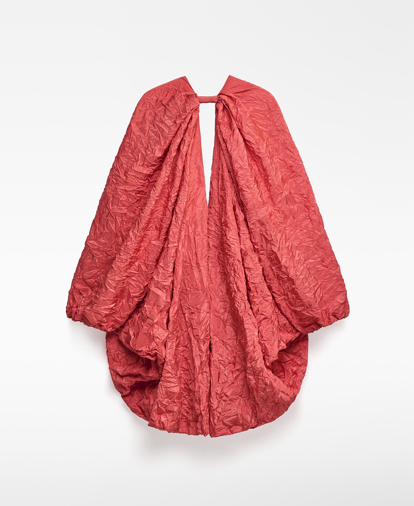 Capa Simétrica em Poliéster Reciclado Vermelho-6