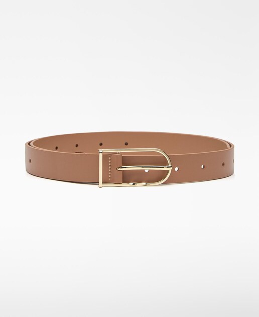 Imagem 0 de Cinto de Pele em Camel