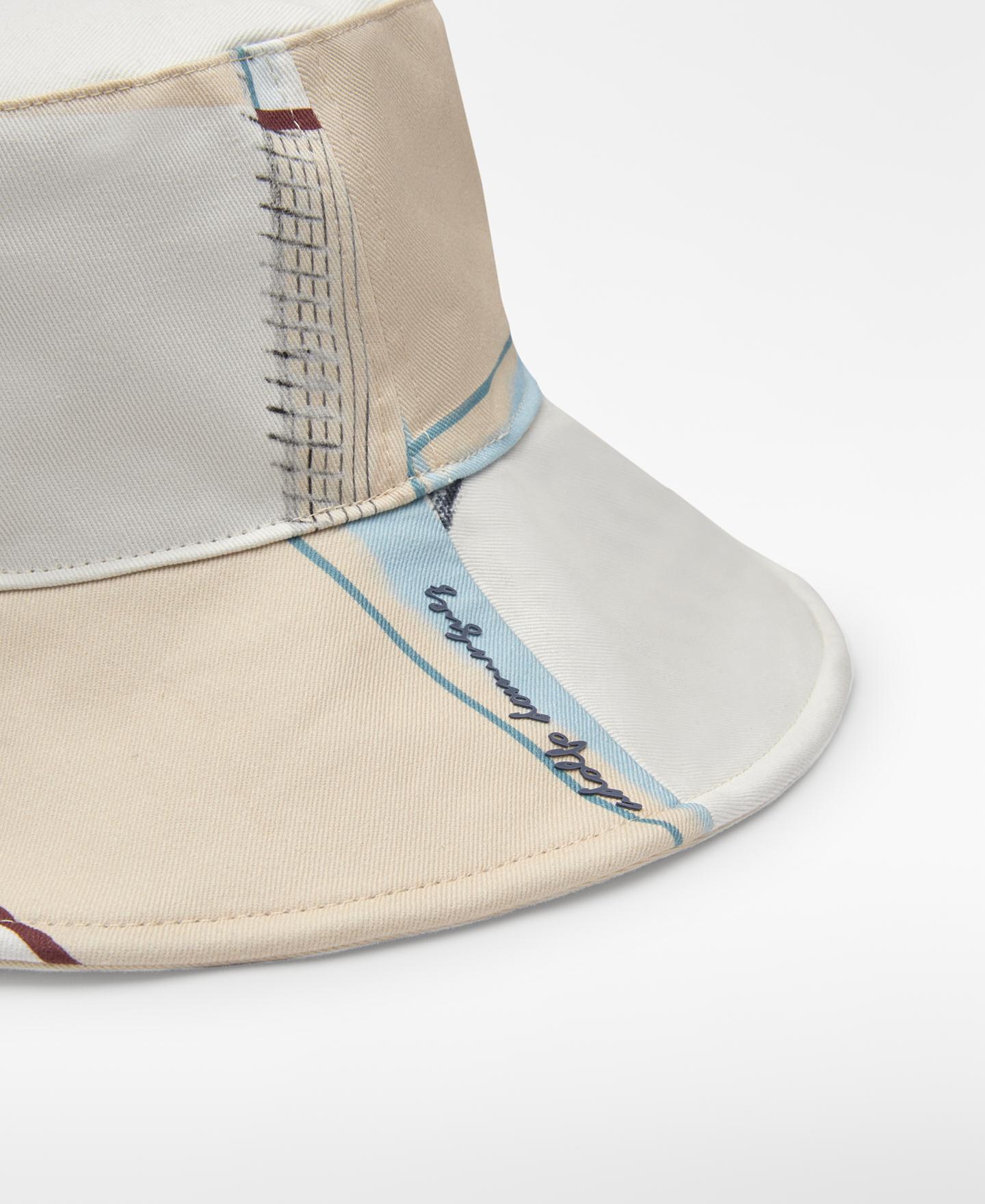 Chapéu Bucket Estampado Cru-2