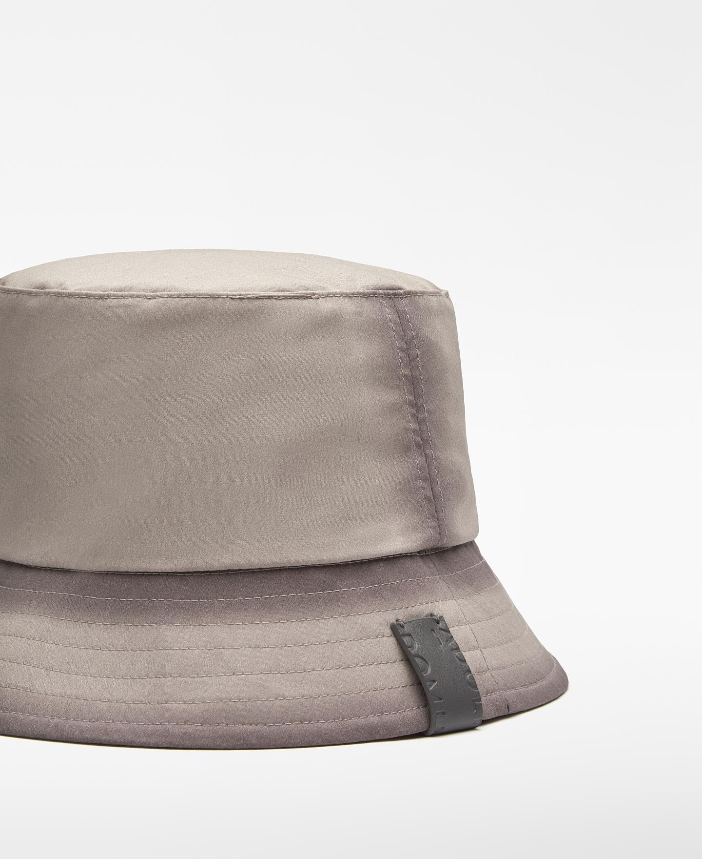 Chapéu Tipo Bucket Efeito Envelhecido Cinzento-escuro-2