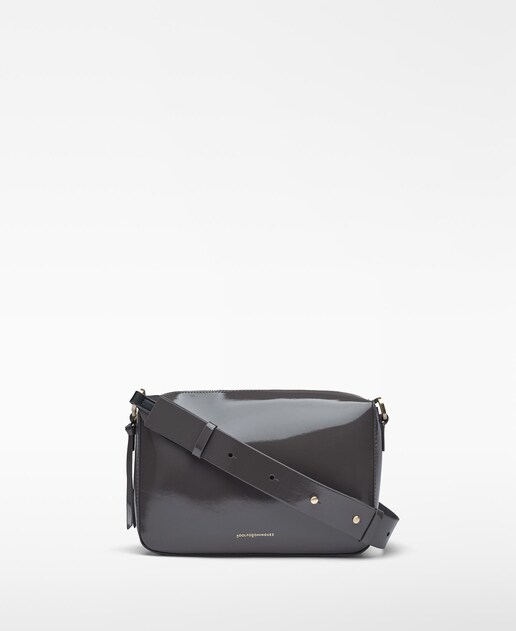 Imagem 0 de Mala a Tiracolo Luna Média de Verniz