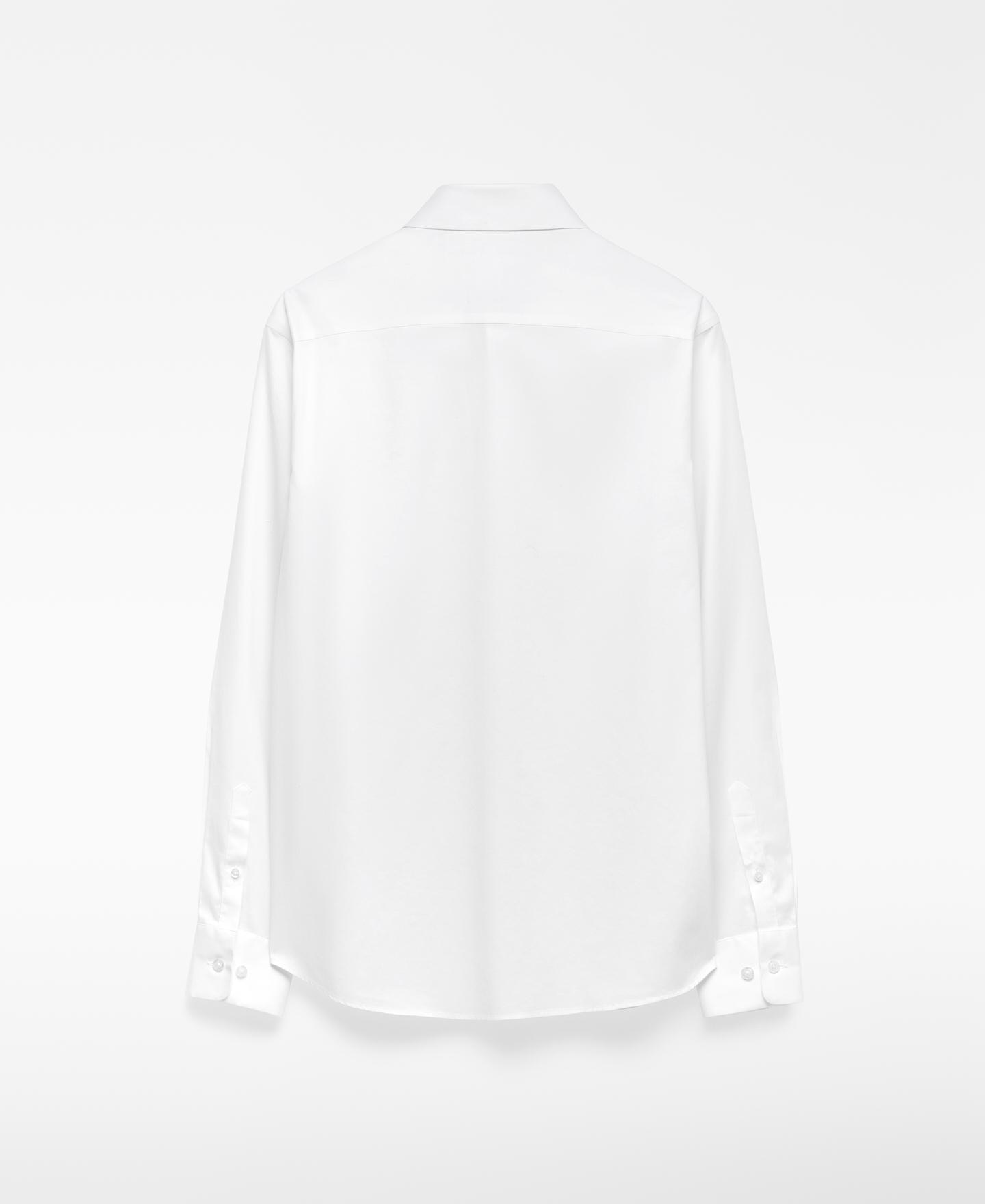 Camisa Regular Fit com Gola Lapela Branco-6