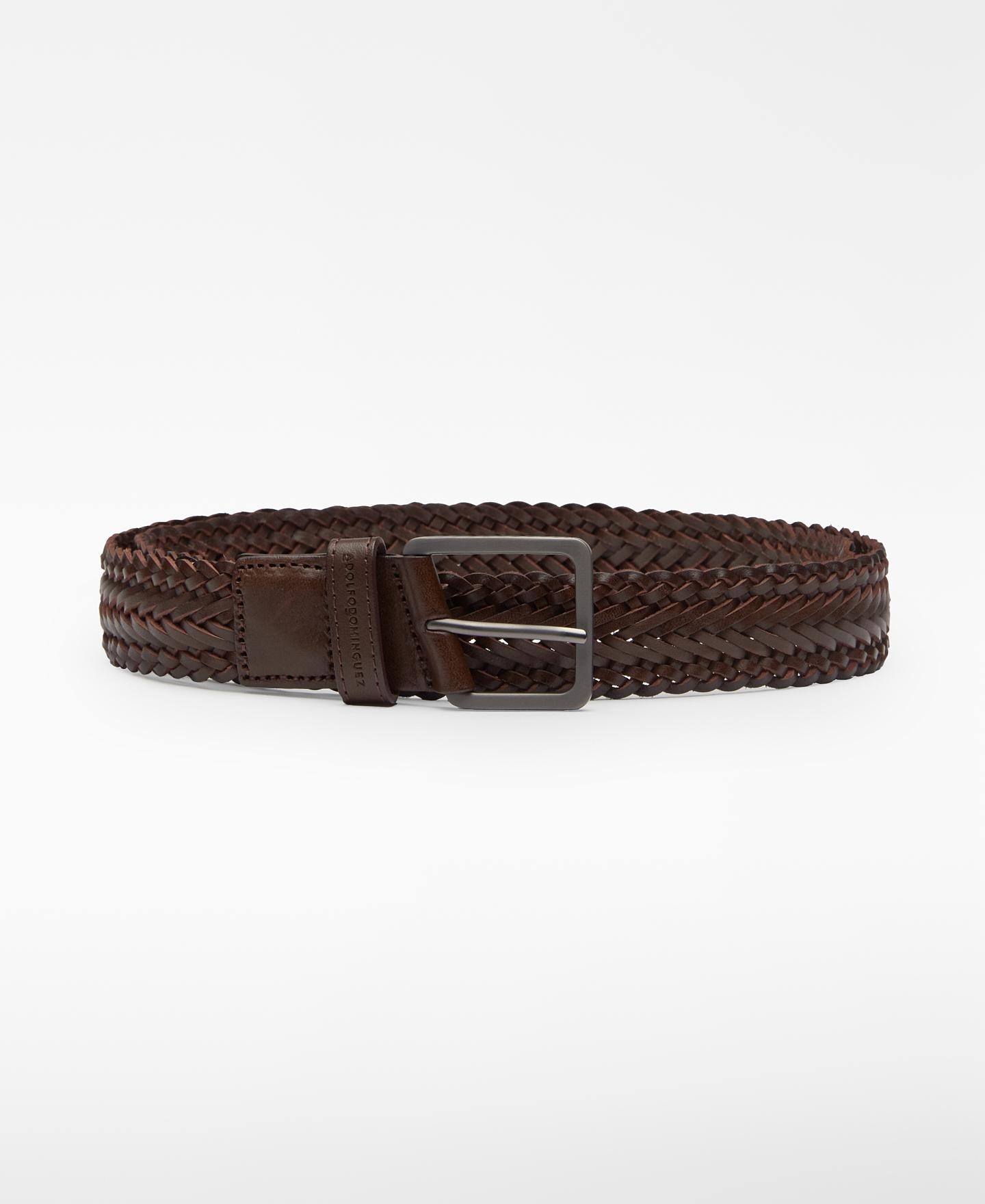 Imagem 0 de Cinto de Pele Entrançado