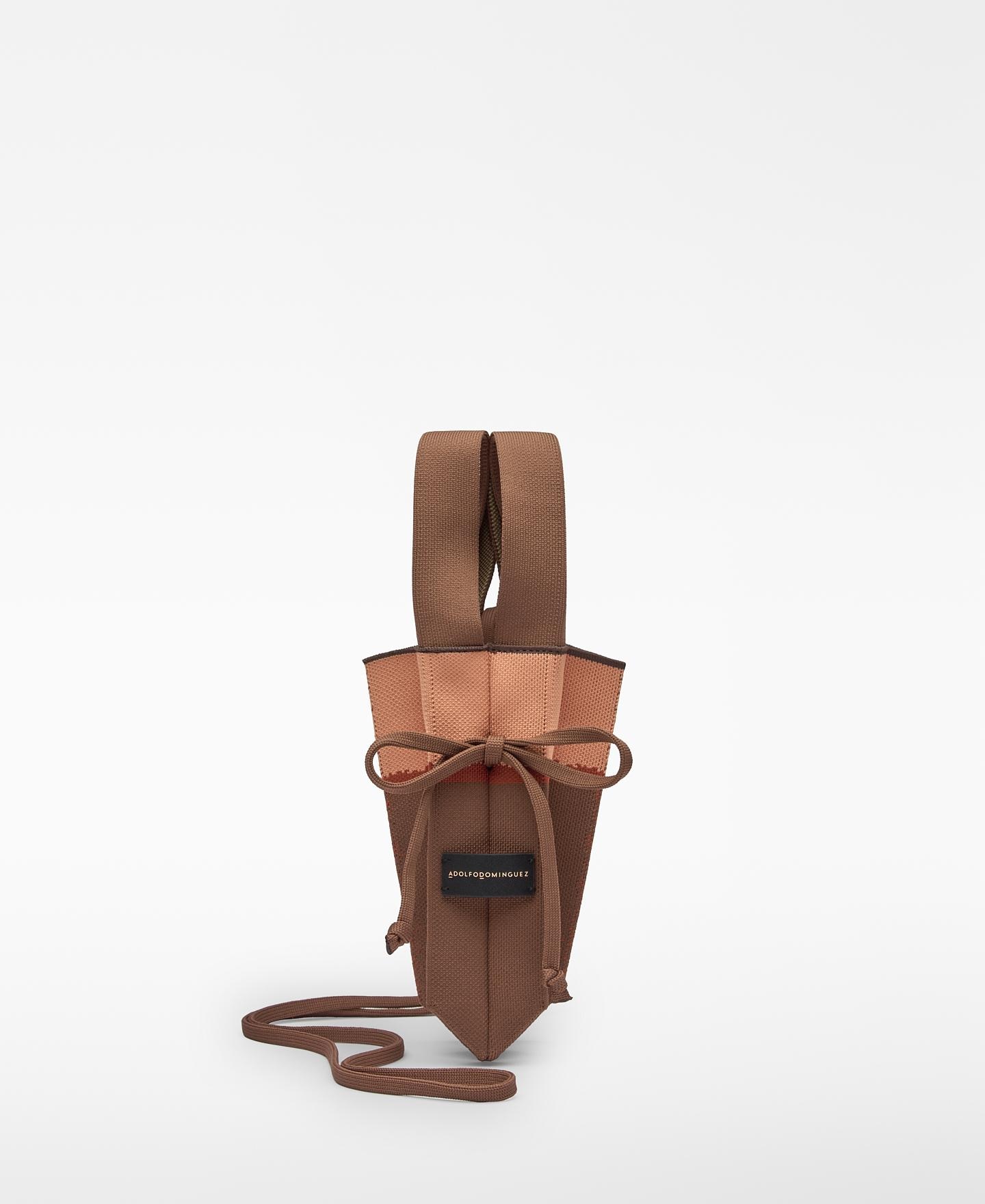 Imagem 0 de Porta-telemóvel Plissado em Malha Estampada